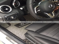 Thảm lót sàn 5D 6D xe Mercedes GLC 200, Thảm Lót Sàn Cao cấp, Không mùi, không thấm nước.