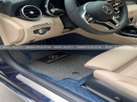 Thảm lót sàn 5D 6D xe Mercedes GLC 300, Thảm Lót Sàn Cao cấp, Không mùi, không thấm nước.
