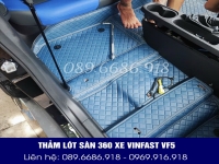 Thảm Lót Sàn 360 xe Vinfast VF5