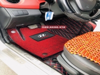 Thảm lót sàn 5D 6D xe Hyundai Grand i10, Thảm Lót Sàn Cao cấp Xe 4-5 chỗ, Không mùi, không thấm nước.
