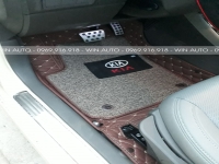 Thảm lót sàn 5D 6D xe Kia Morning, Thảm Lót Sàn Cao cấp, Không mùi, không thấm nước.