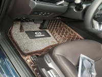 Thảm Lót sàn ô tô 5D 6D Xe Mazda CX-9, Thảm da cao cấp, không mùi, không thấm nước