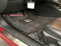 Thảm Lót sàn ô tô 5D 6D Xe Mazda 2, Thảm da cao cấp, không mùi, không thấm nước