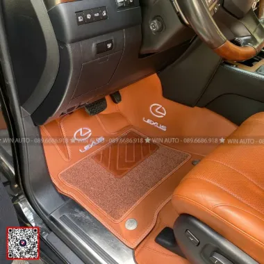 Thảm lót sàn 360 xe Lexus LX 600 VIP (4 chỗ)