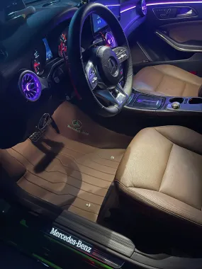 Thảm Lót Sàn 360 Mercedes CLA Cao Cấp 