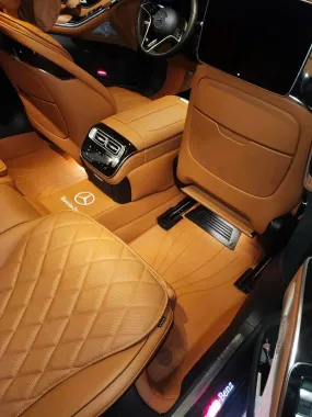 Thảm Lót Sàn 360 Mercedes S450 từ 2021 - 2026 Cao Cấp