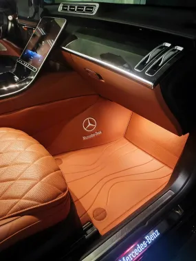 Thảm Lót Sàn 360 Mercedes S450 từ 2021 - 2026 Cao Cấp