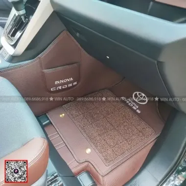 Thảm lót sàn 360 xe Toyota Innova Cross