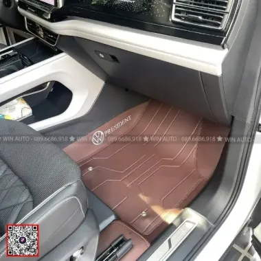 Thảm lót sàn 360 xe Volkswagen Teramont President