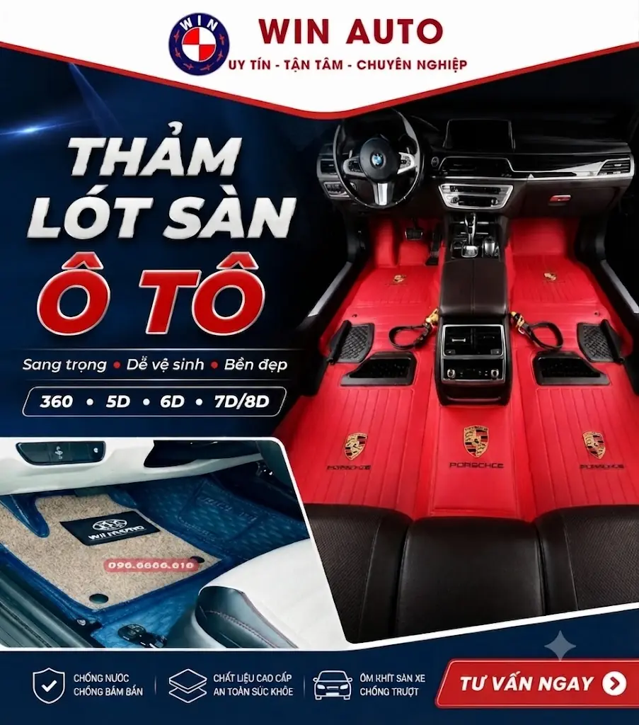 Thảm lót sàn ô tô 360 