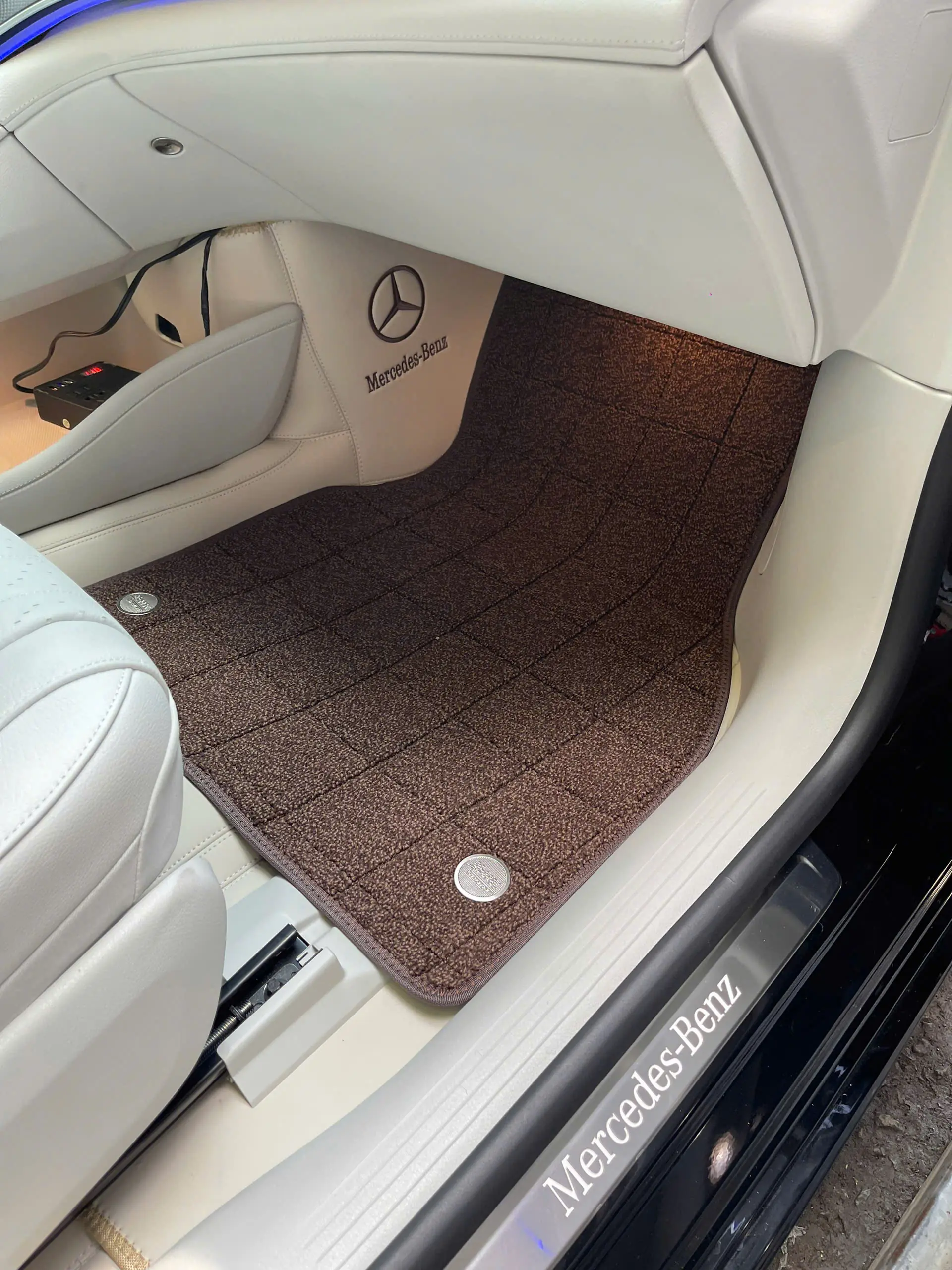Thảm Lót Sàn 360 Mercedes EQS500, EQS580 Cao Cấp