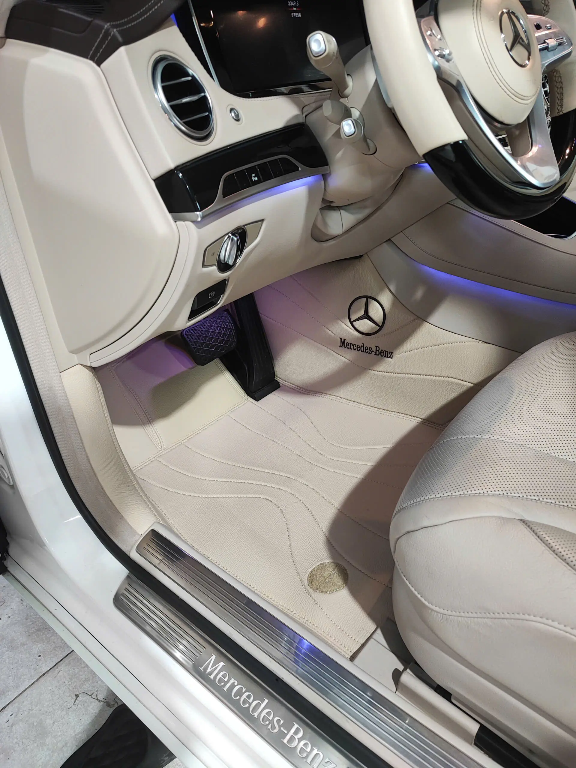 Thảm Lót Sàn 360 Mercedes S400 từ 2013 - 2020 Cao Cấp
