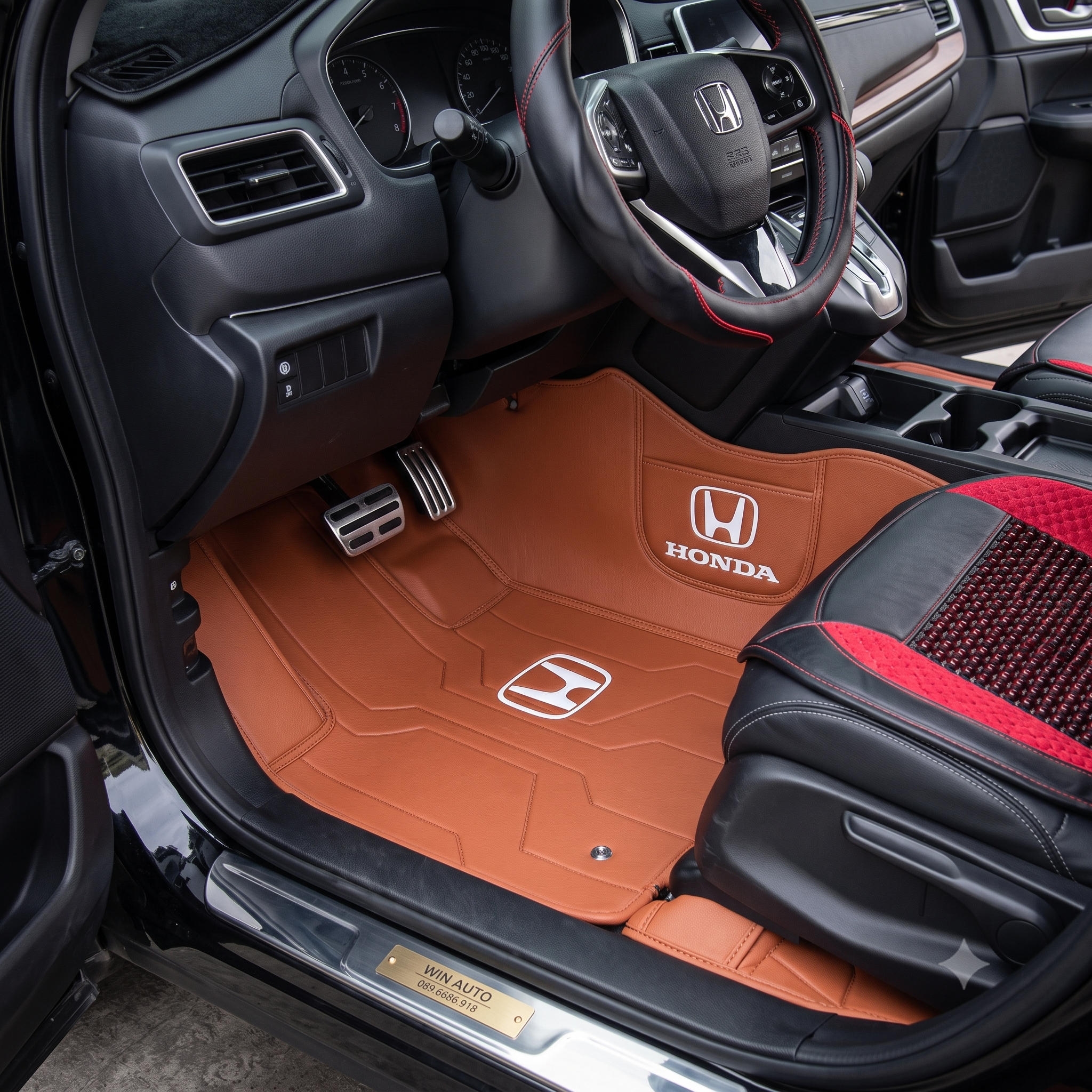 Thảm lót sàn 360 Fiber xe Honda BRV
