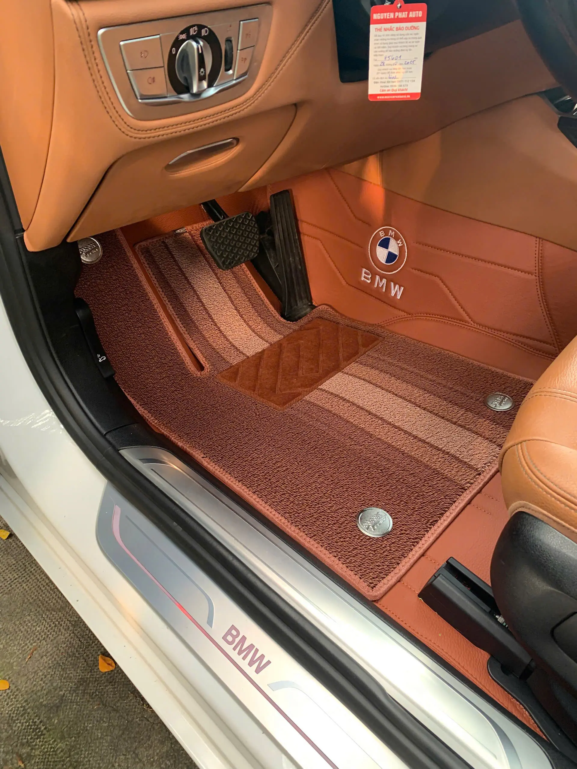 Thảm Lót Sàn 360 BMW 740Li Cao Cấp
