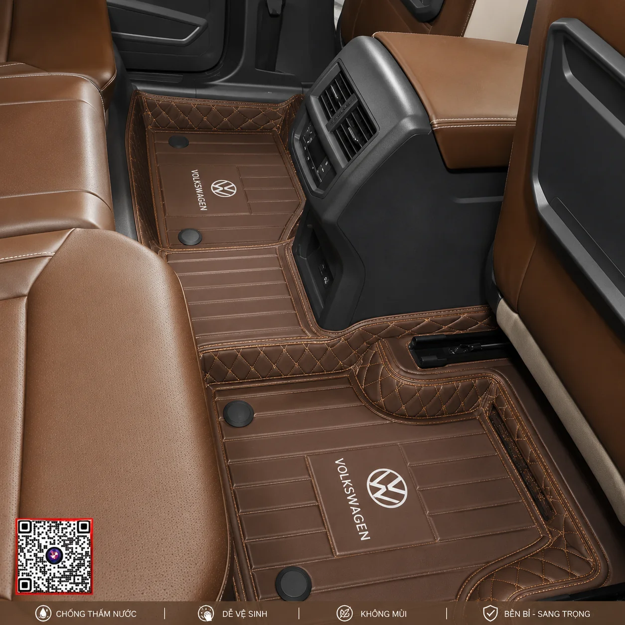 Thảm lót sàn 360 xe Volkswagen Teramont