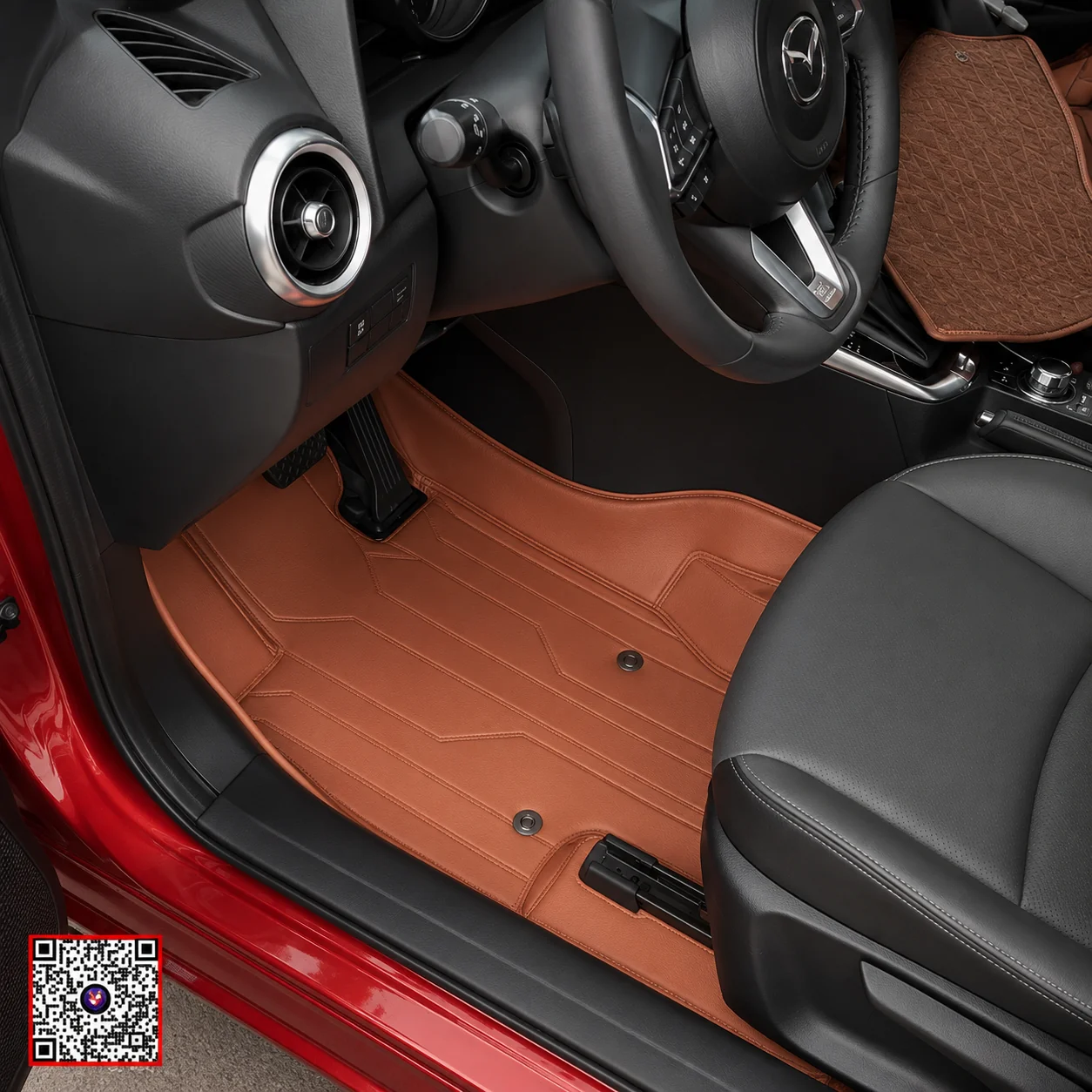 Thảm lót sàn 360 Fiber xe Mazda 2